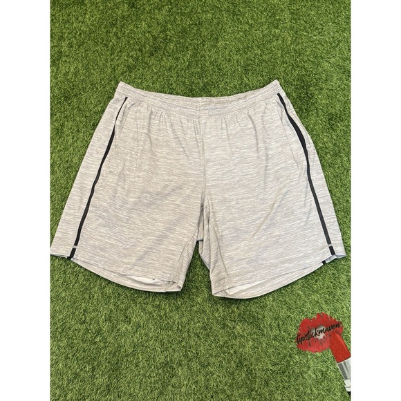 lululemon athletica Other - Lululemon Shorts Mens XXL Gray Lined 9" Running Drawstring Pockets Athleisure